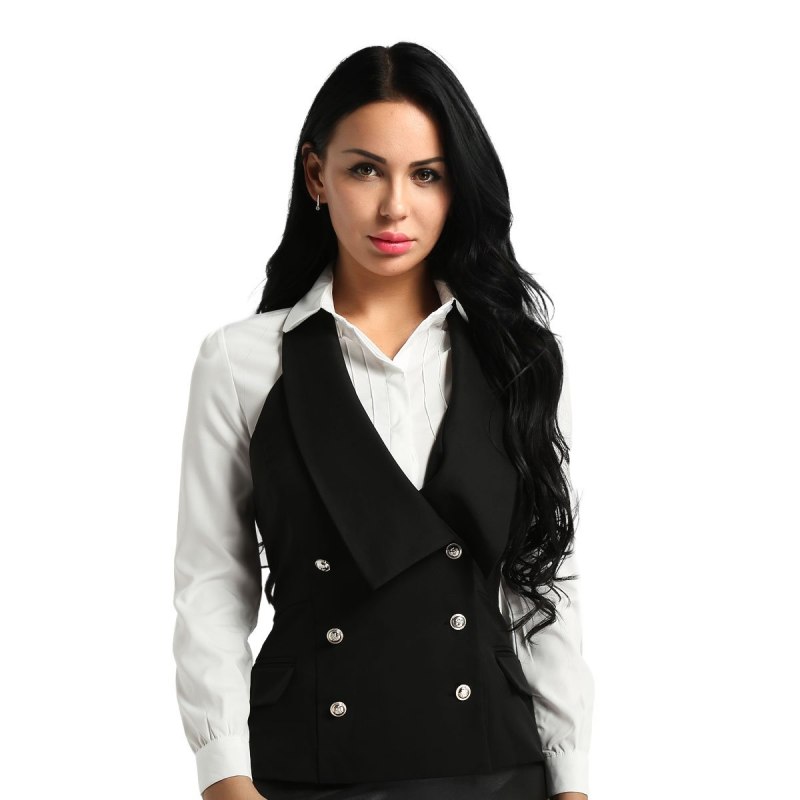 Жилет черный женский