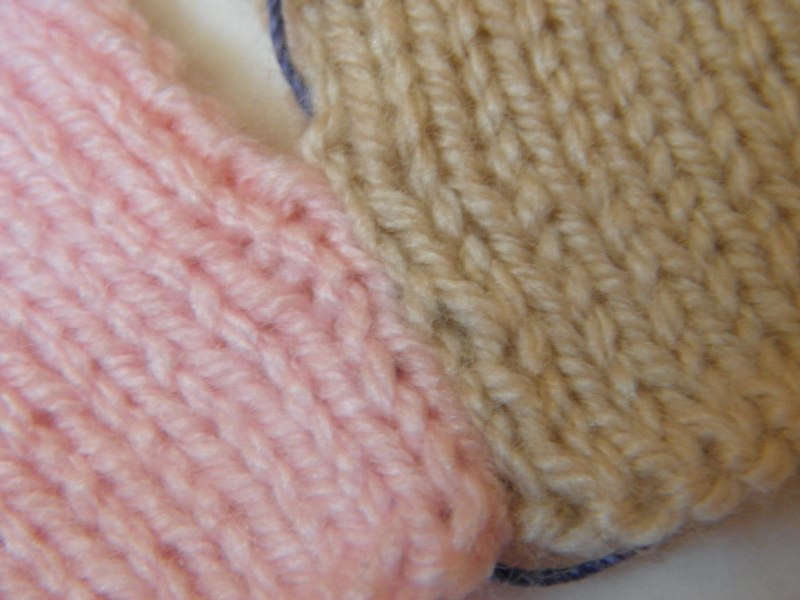 Матрасный шов платочная вязка