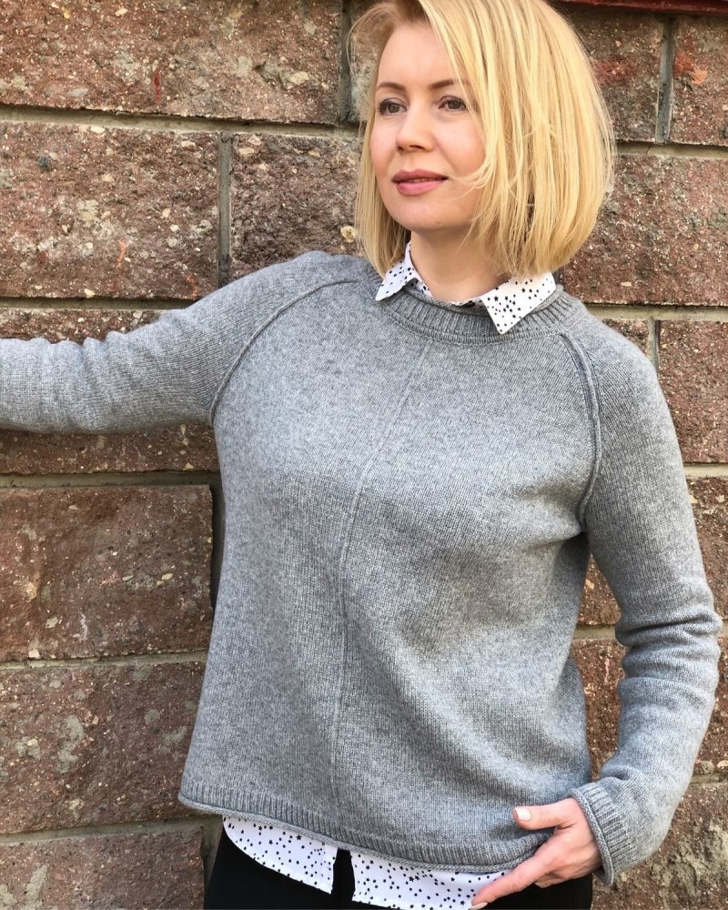 Свитер с рукавами реглан