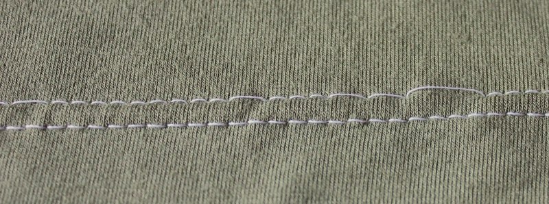 Пропуск стежков на швейной машине