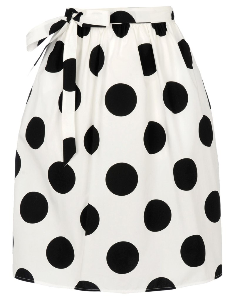 Юбка в горох
