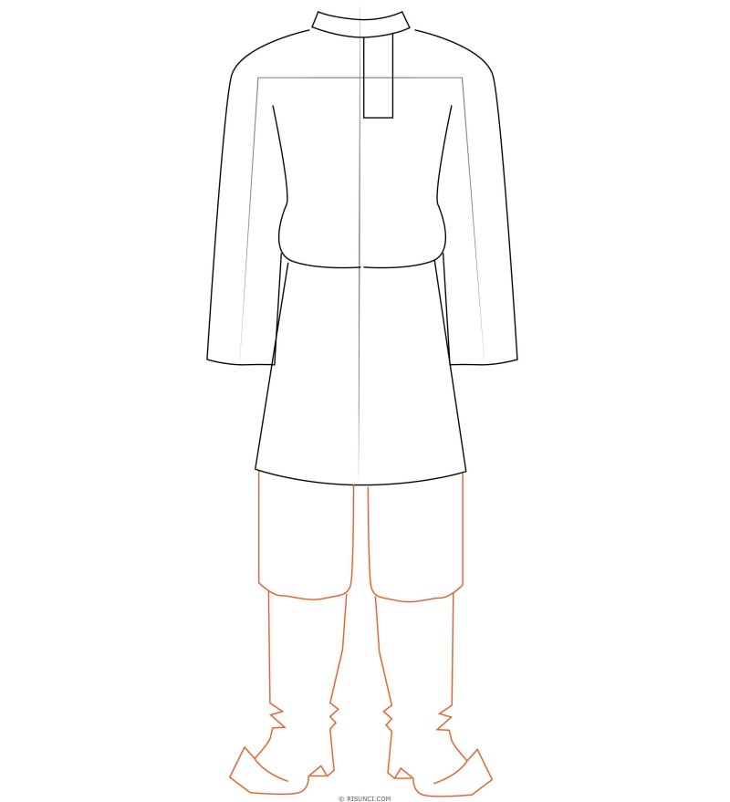 Рисунки костюмов для срисовки