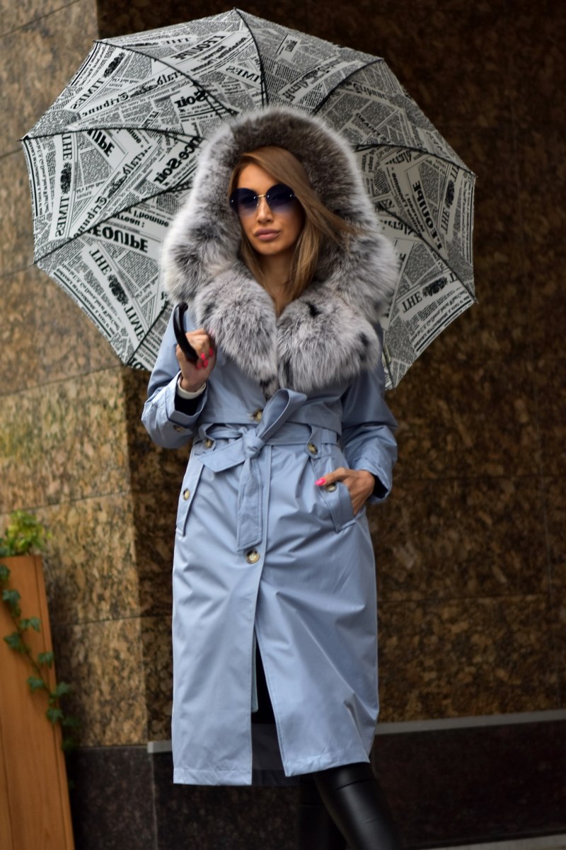 Стильные парки с мехом