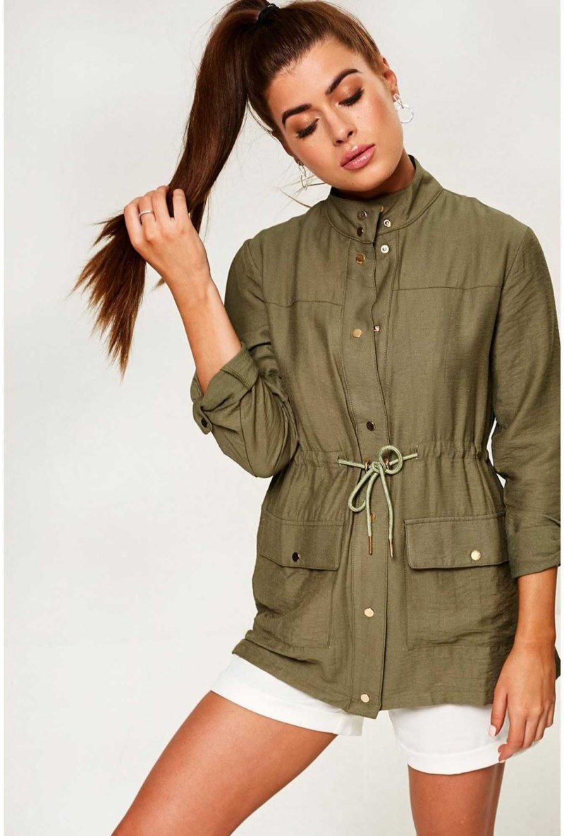 Куртка парка женская короткая