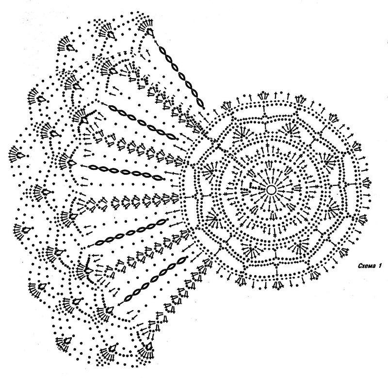 Схемы летних шляпок вязаных крючком