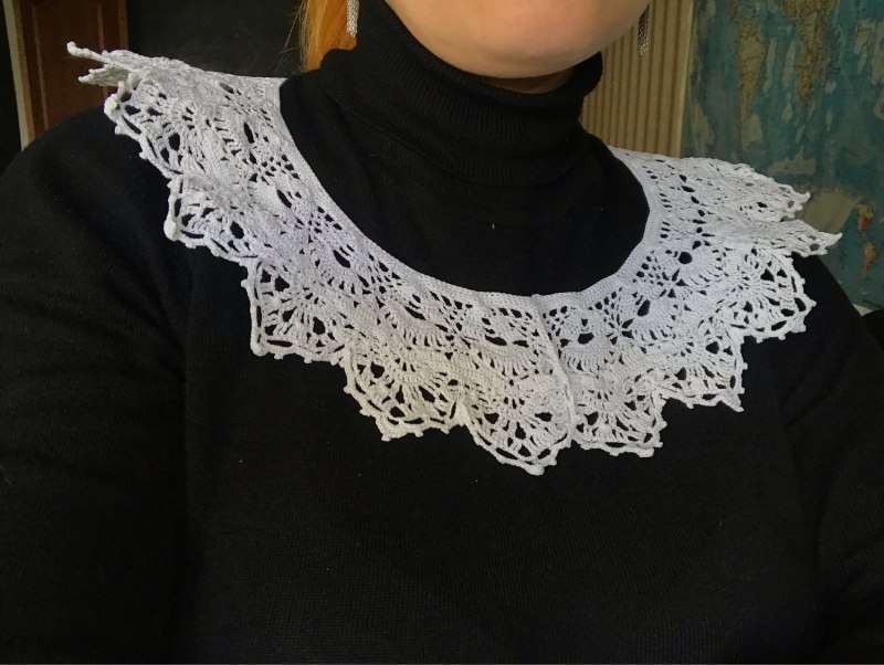 Кружевной воротник
