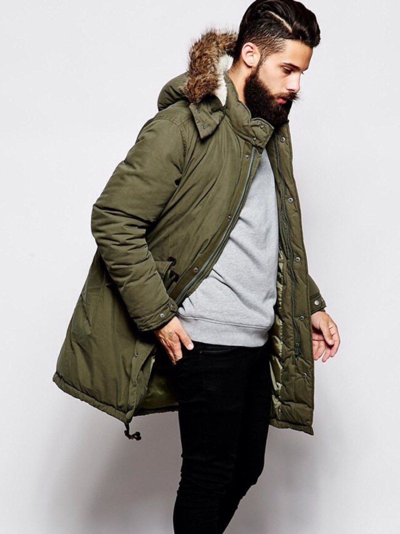 Мужские зимние Parka ASOS