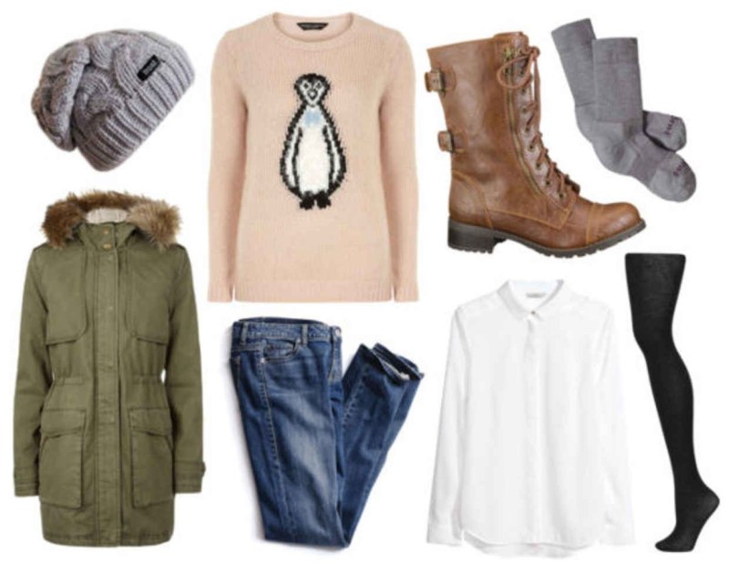 Одежда в школу в холодную погоду