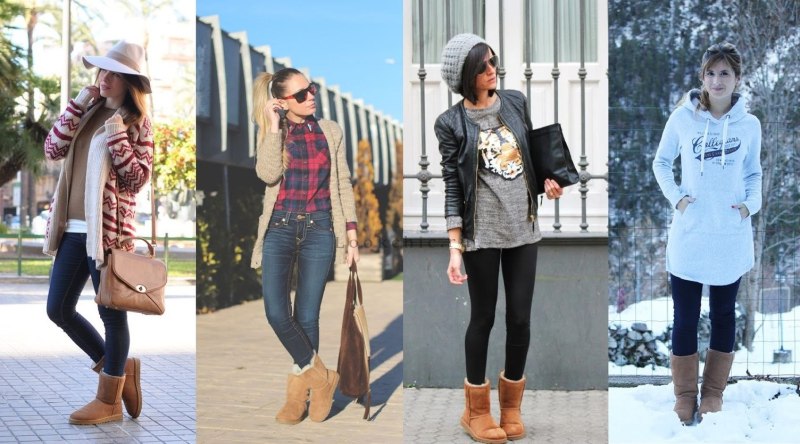 Образ с белыми уггами