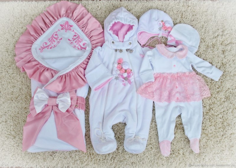 Костюм на выписку для новорожденных