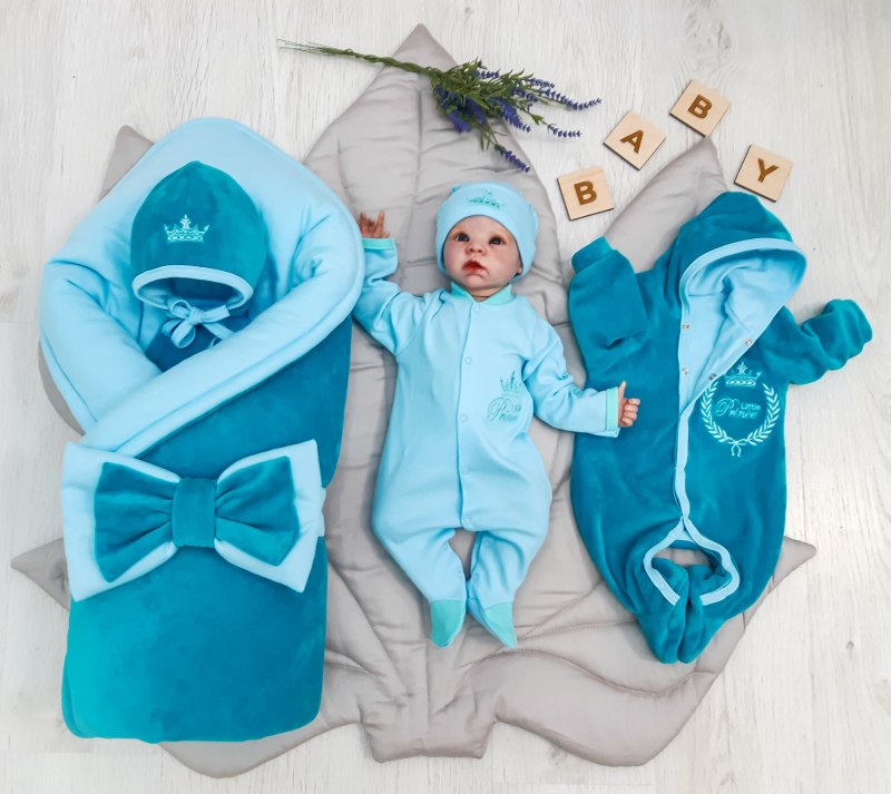 На выписку для новорожденного комплект для мальчика