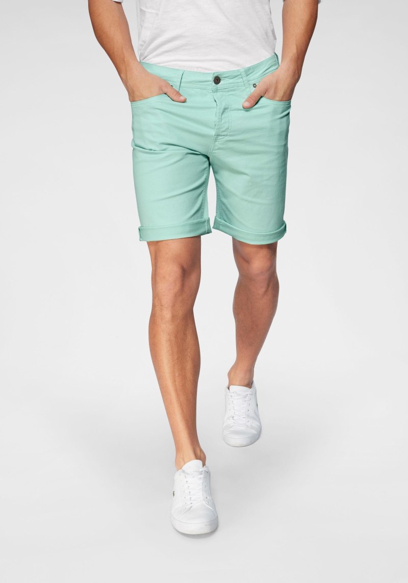 Мятные шорты мужские