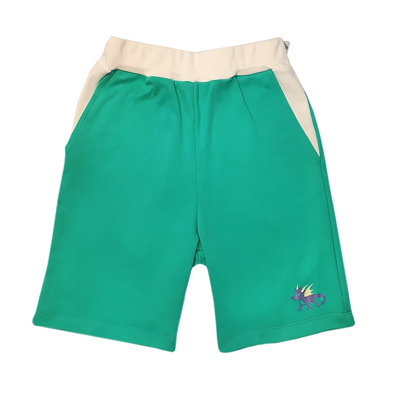 Мятные шорты для мальчика