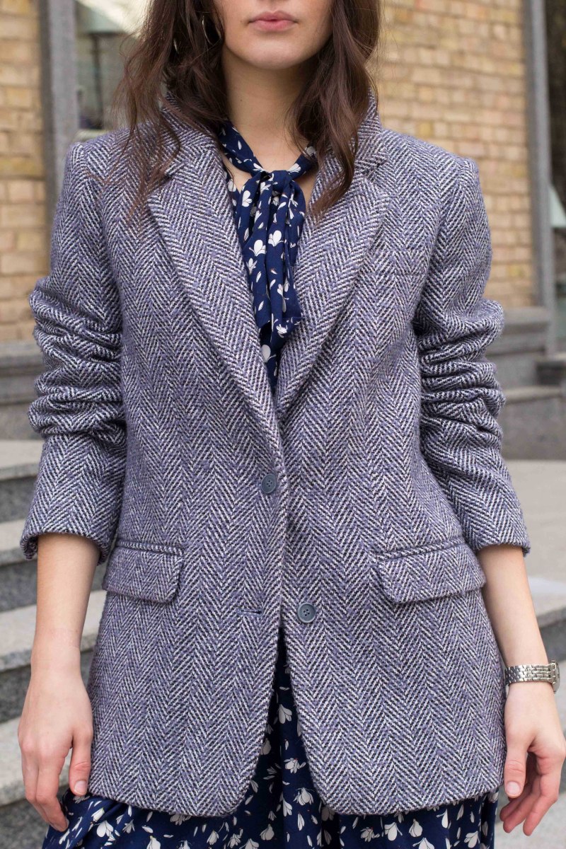 Твидовый жакет Zara