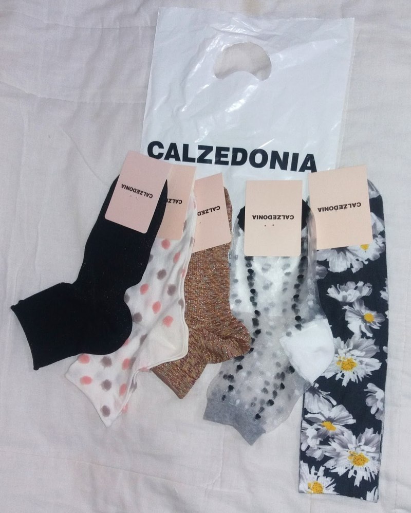 Носки Calzedonia женские со стразами