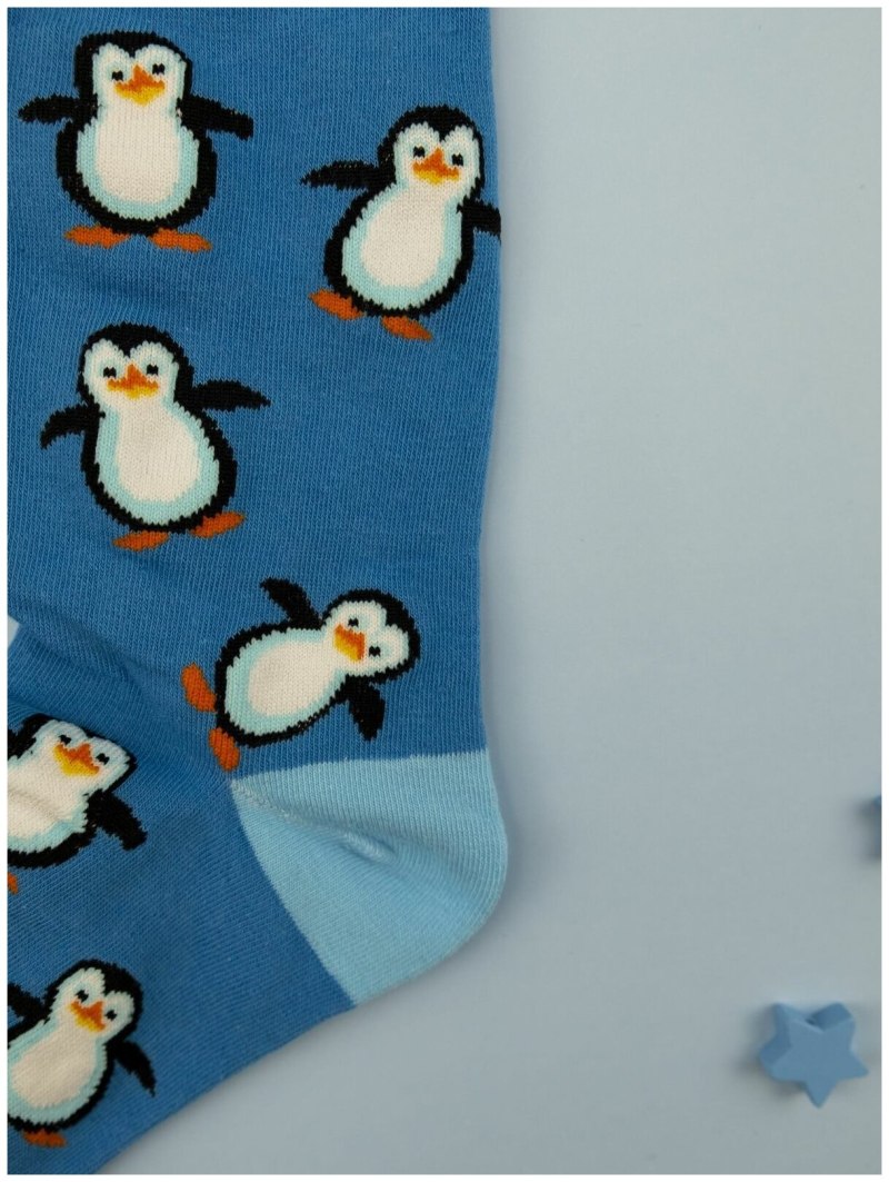 Носки мягкие с пингвинами