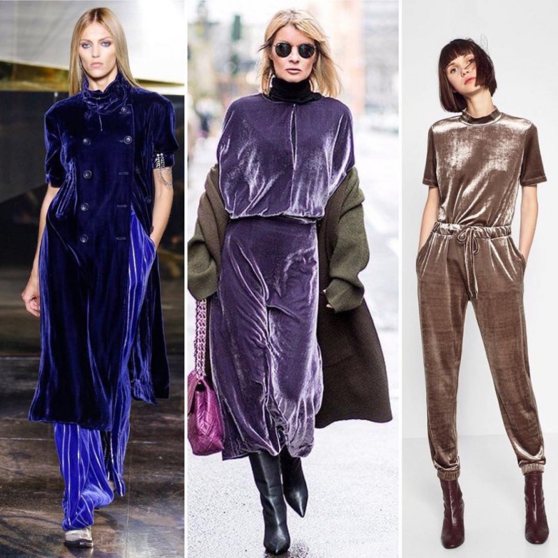 Брюки женские из бархата