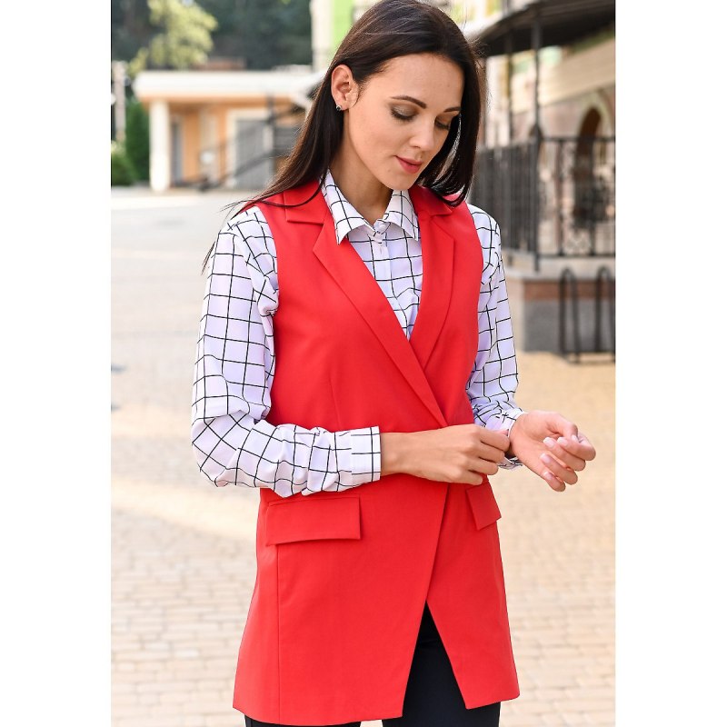 Красный жилет