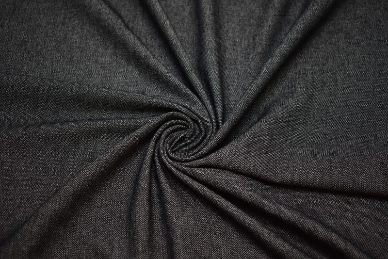 Футер антрацит меланж