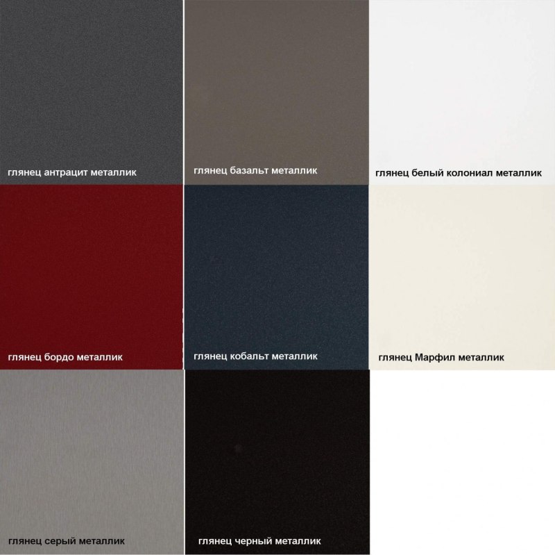 Фасады антрацит Алвик