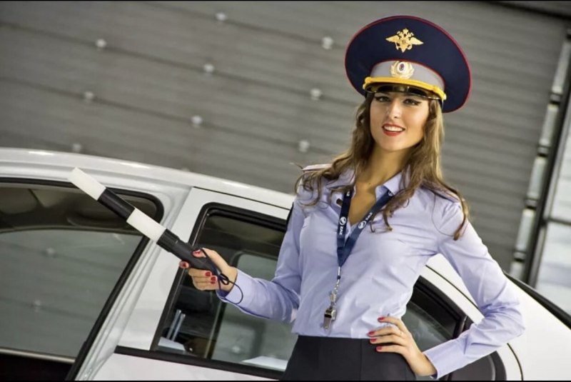 Красивые девушки ГАИ