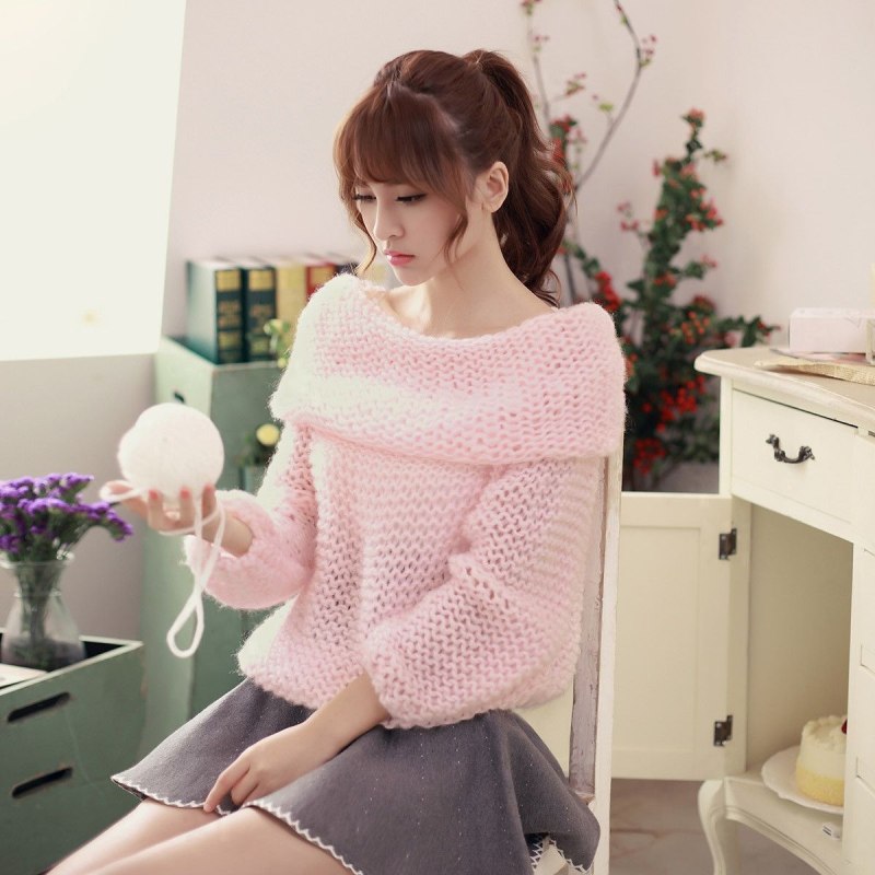 Корейские вязаные свитера