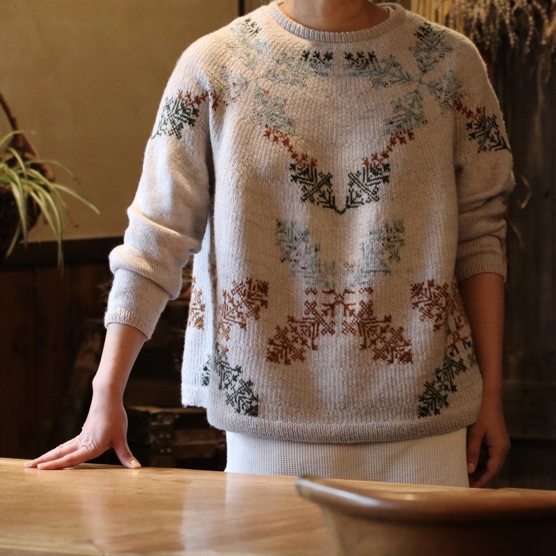 Джунко Окамото пуловер Мишель