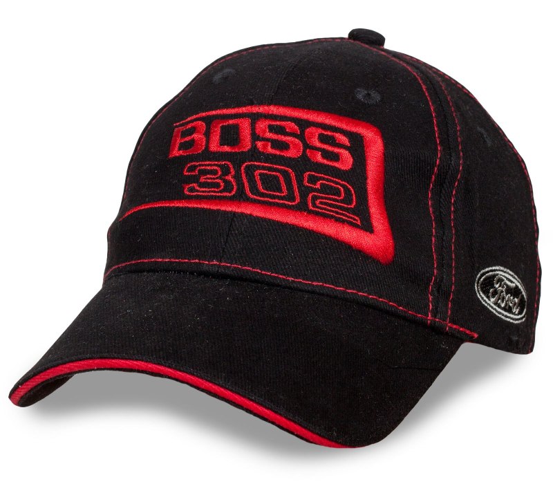 Бейсболка мужская красная Boss