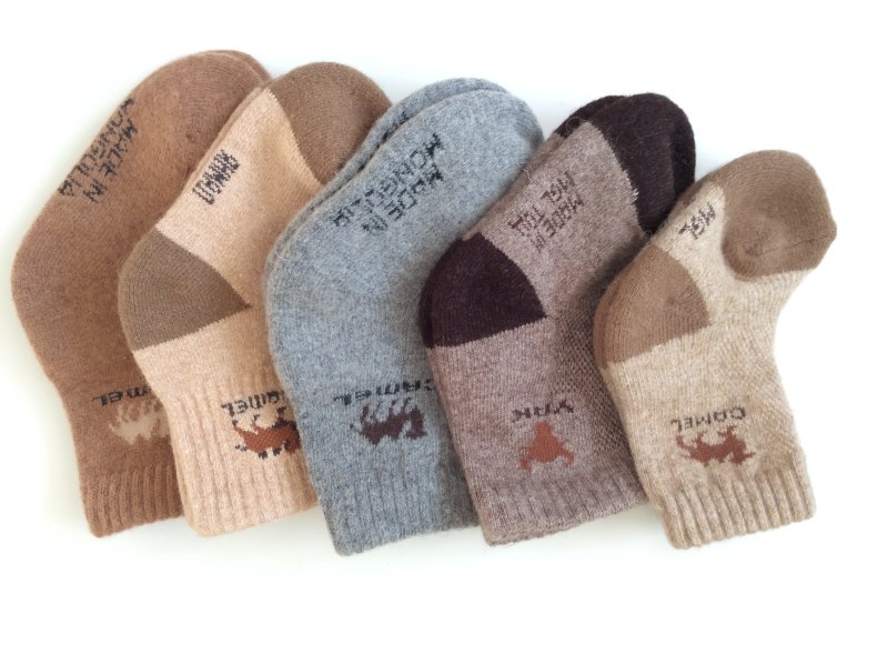 Носки из верблюжьей шерсти Монголия