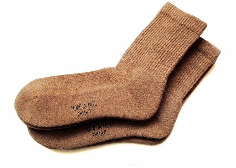 Мужские носки из верблюжьей шерсти