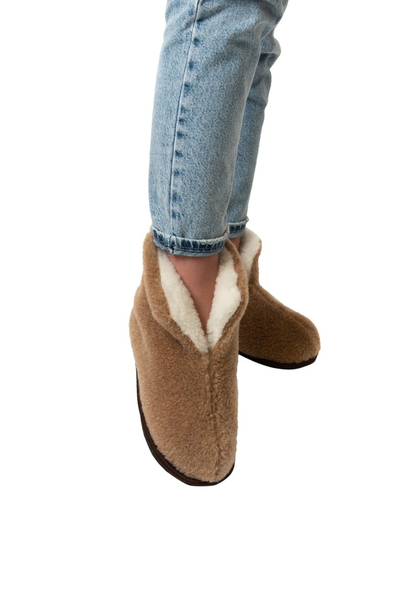 Мужские тапочки из верблюжьей шерсти