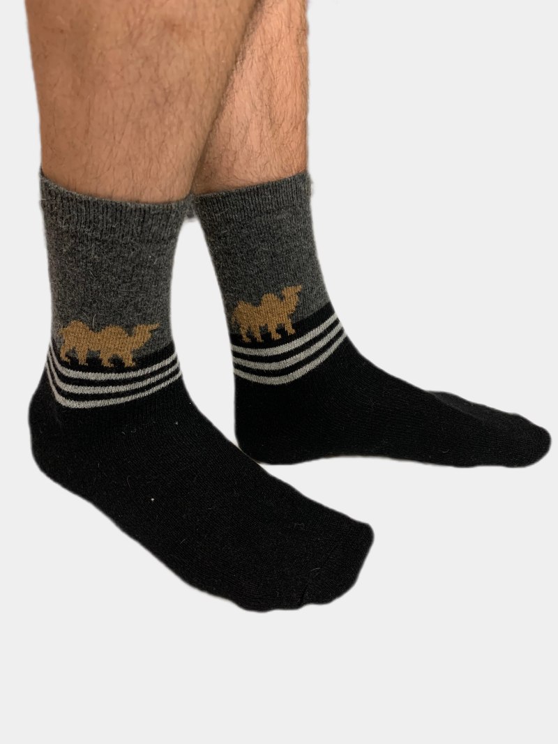 Носки из шерсти ламы