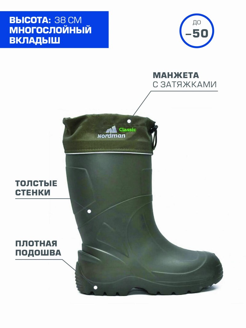 Ifrit сапоги рыбацкие