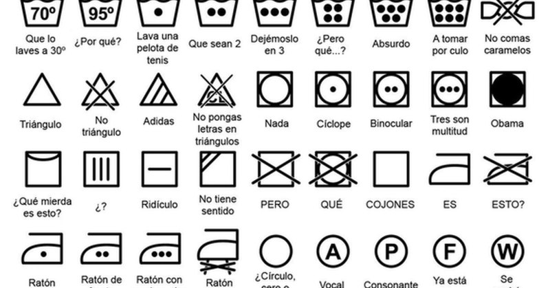 Значки для стирки на одежде