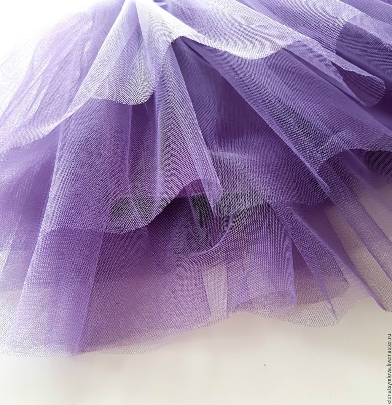 Фатин и органза