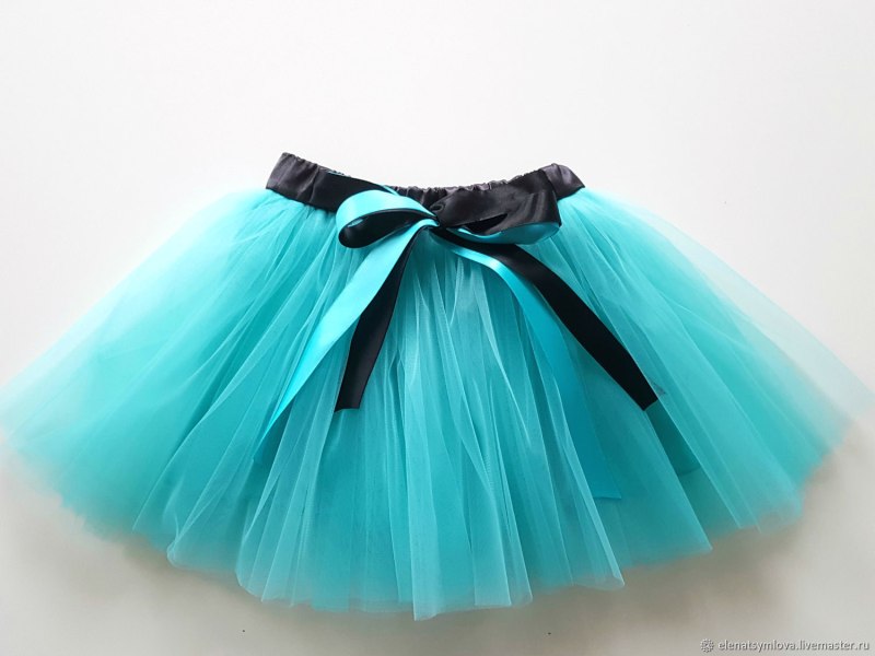 Детская пышная юбка