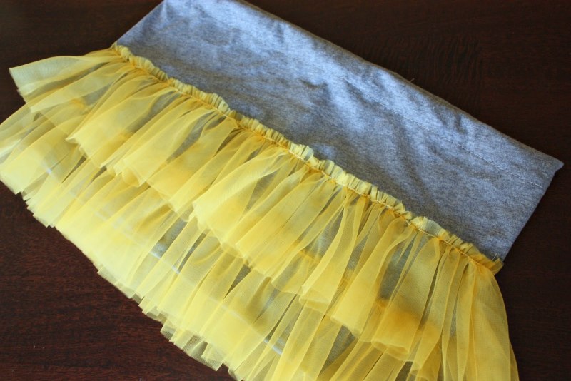 Юбка из органзы для девочки