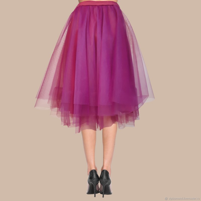 Юбка из фатина