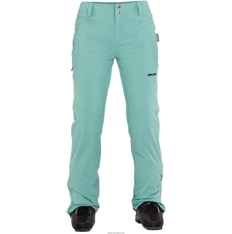 Ментоловые брюки