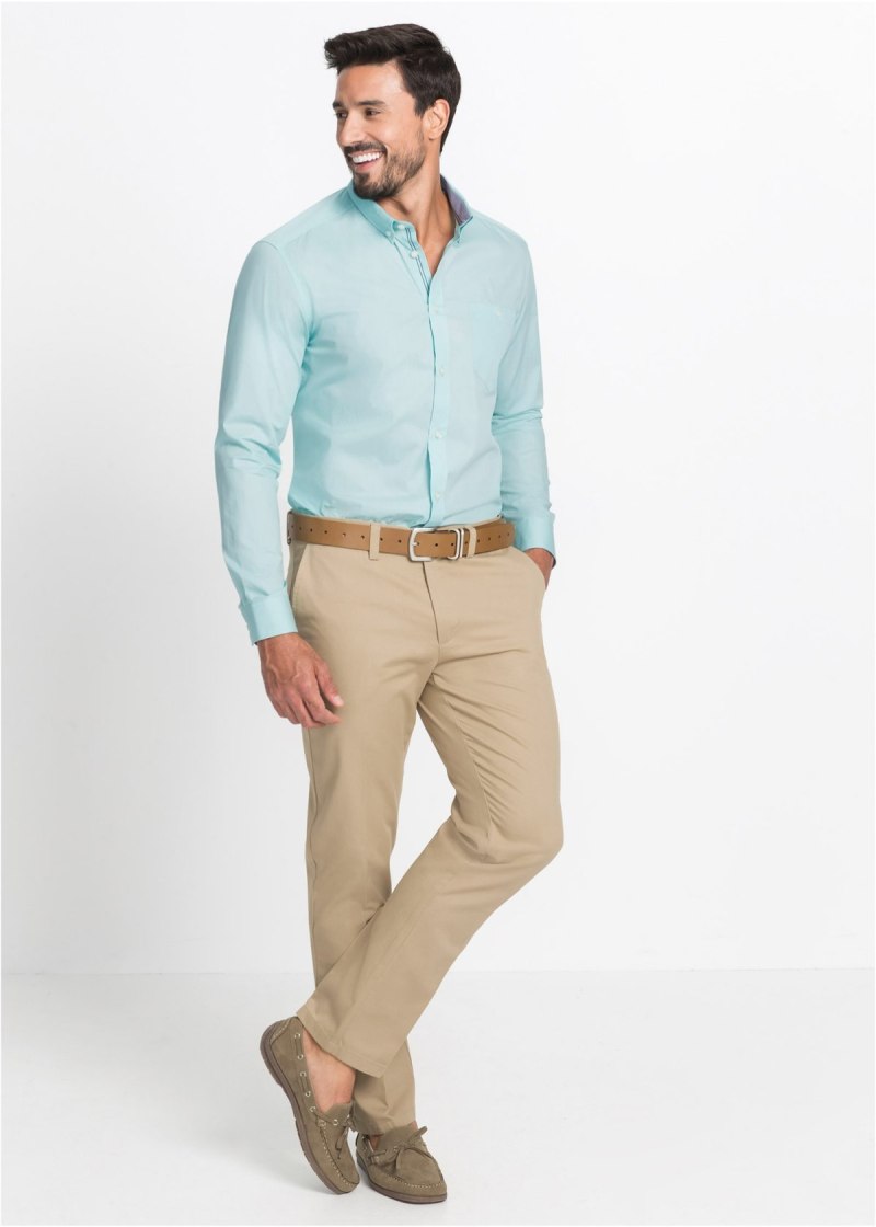 Светло бежевые брюки мужские