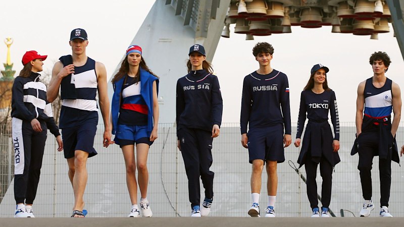 Олимпийская форма сборной России в Токио