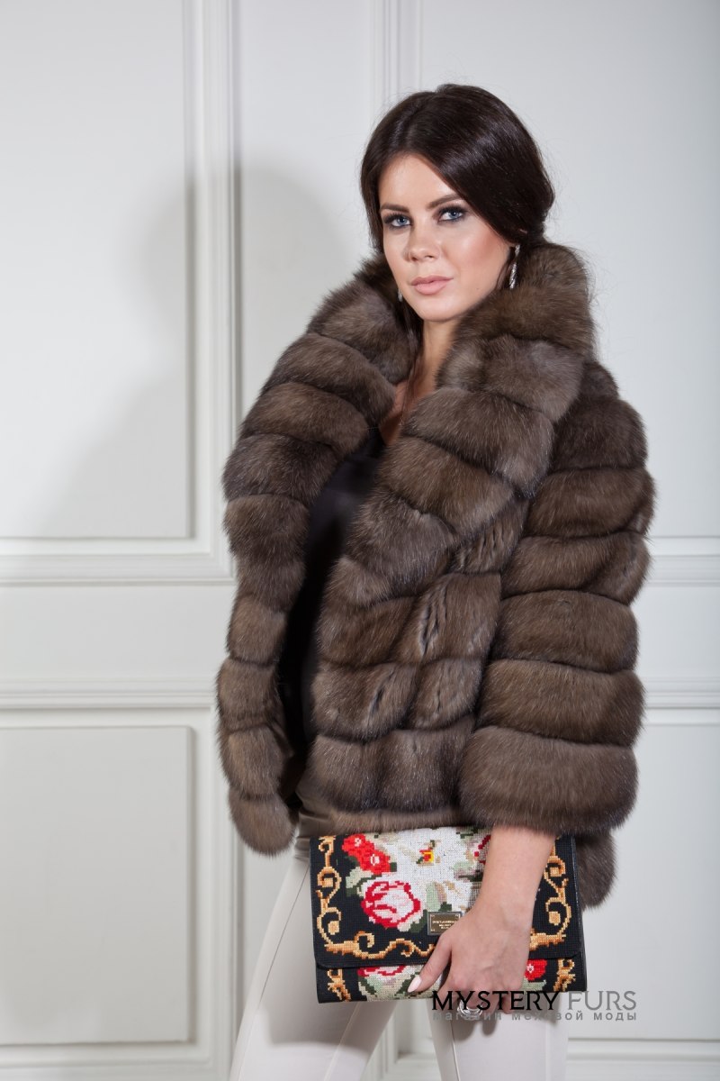 Полушубок из соболя