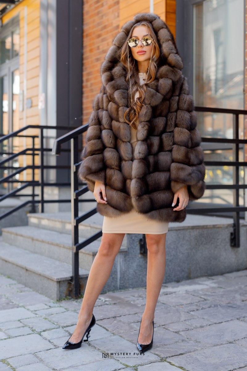 Шуба Соболь летучая мышь