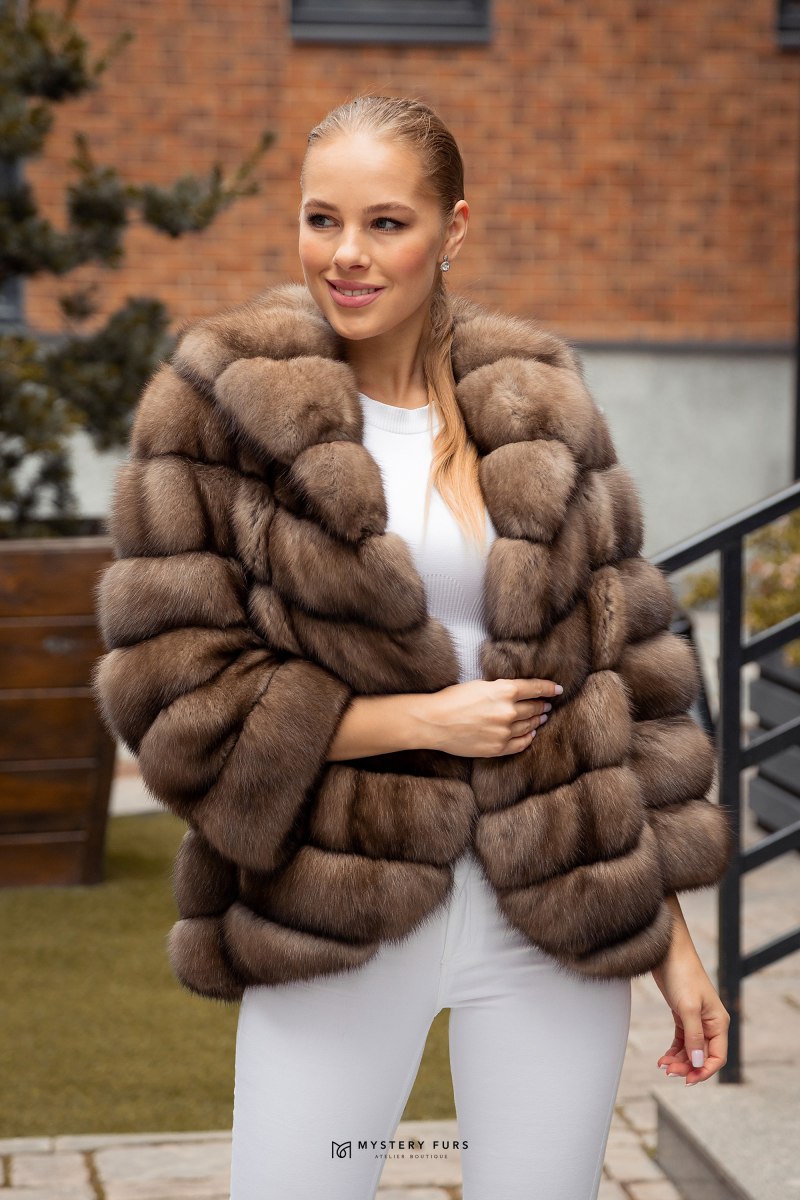 Полушубок из соболя