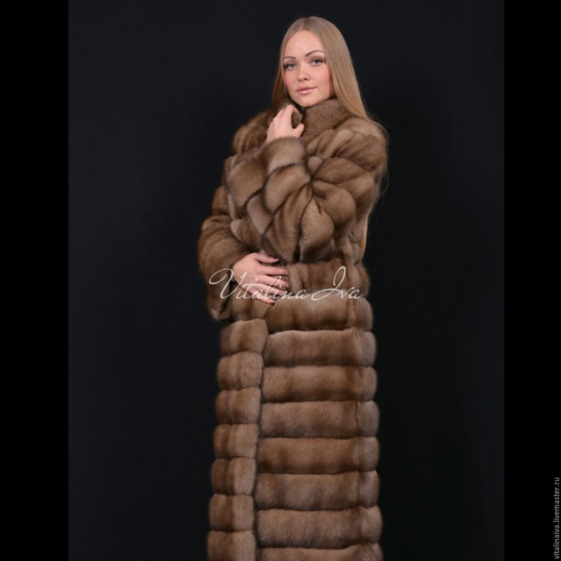 Шуба Соболь Снежная Королева