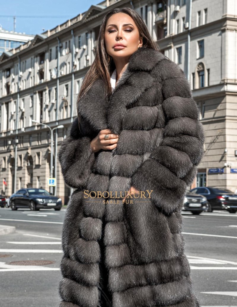 Шуба Соболь цельная
