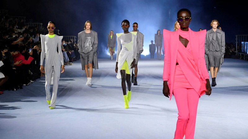 Показ Баленсиага 2022