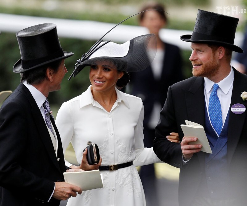 Принц Гарри и Меган Маркл Ascot Racecourse