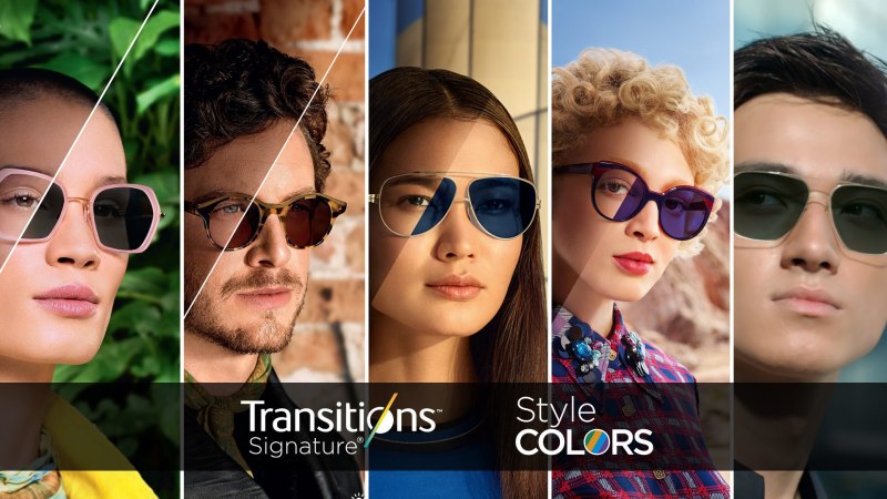 Transitions 8 фотохромные линзы Colors