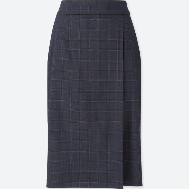 Юбка Uniqlo синяя